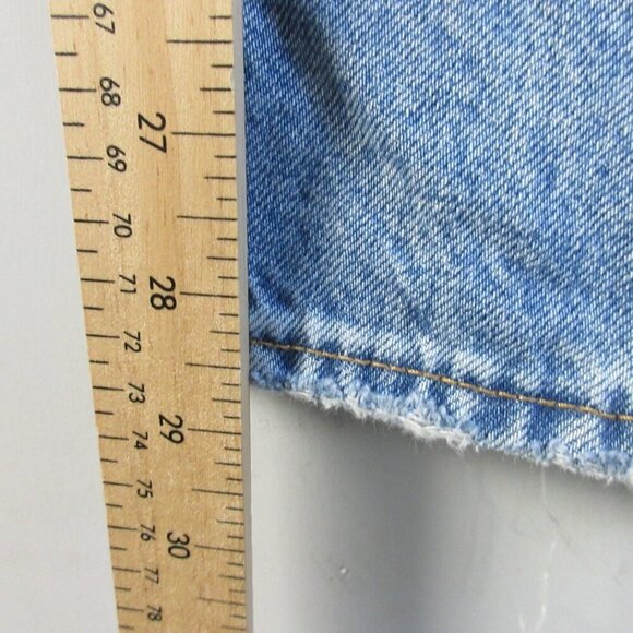 Aritzia Denim Forum The Joni Women's High Rise Loose Jeans 23 Blue Slouchy 576 - Picture 12 of 13